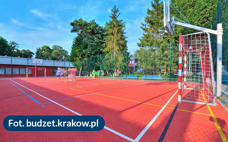 Boisko wielofunkcyjne do gier zespołowych